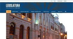 Desktop Screenshot of legiscba.gob.ar